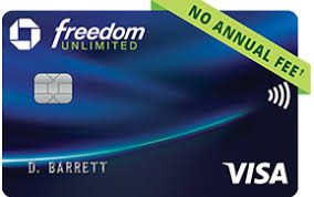 Chase Freedom Unlimited card